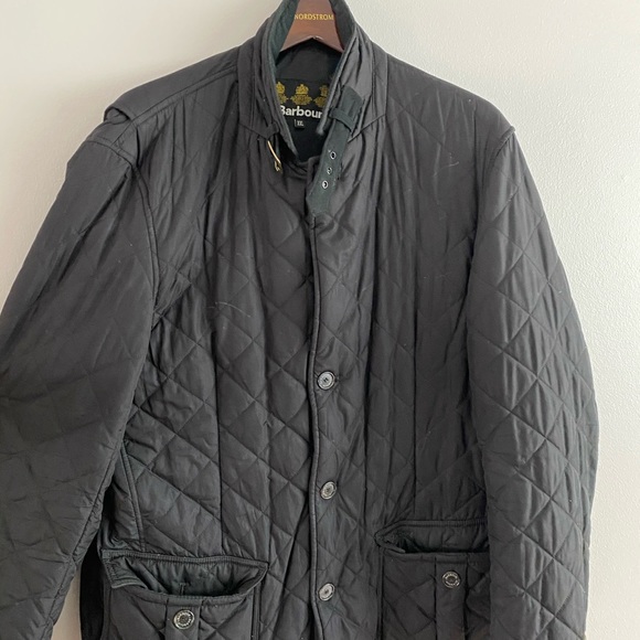 barbour lutz quilted jacket